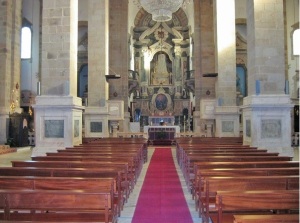 A nave da Igreja Matriz de Campo Maior.